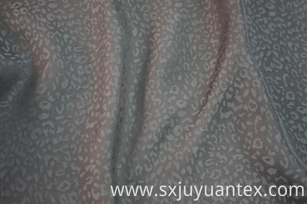 Leopard Jacquard Weaved Fabric